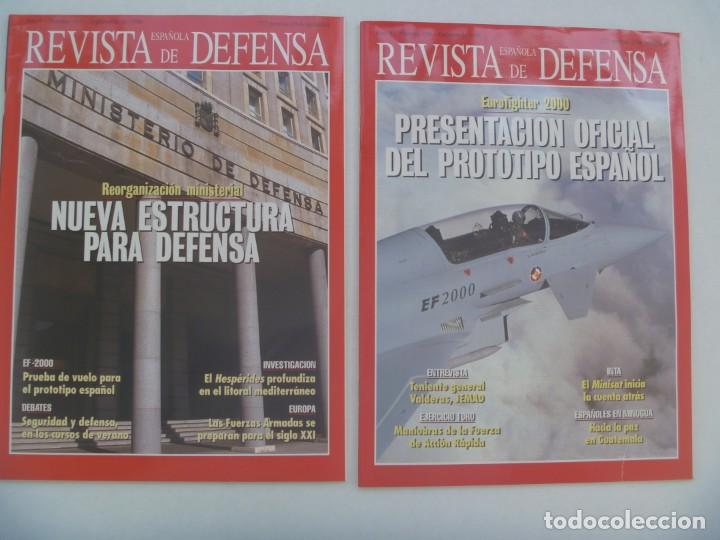 Military Antiques: LOTE 2 REVISTAS ESPA&Ntilde;OLA DE DEFENSA , N&ordm; 103 Y 104 , SEPTIEMBRE Y OCTUBRE 1996