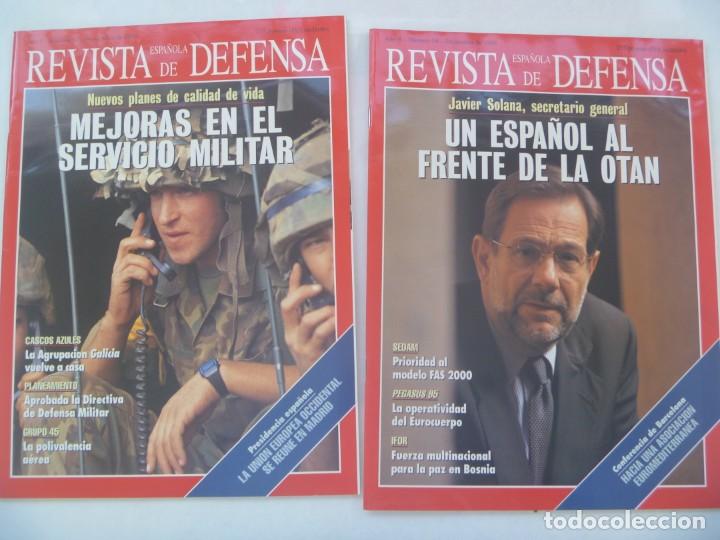 Military Antiques: LOTE 2 REVISTAS ESPA&Ntilde;OLA DE DEFENSA , N&ordm; 93 Y 94 , NOVIEMBRE Y DICIEMBRE 1995