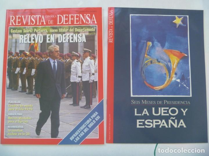 Militaria: REVISTA ESPA&Ntilde;OLA DE DEFENSA , N&ordm; 89 - 90 , JULIO - AGOSTO 1995 Y SEPARATA LA UEO Y ESPA&Ntilde;A
