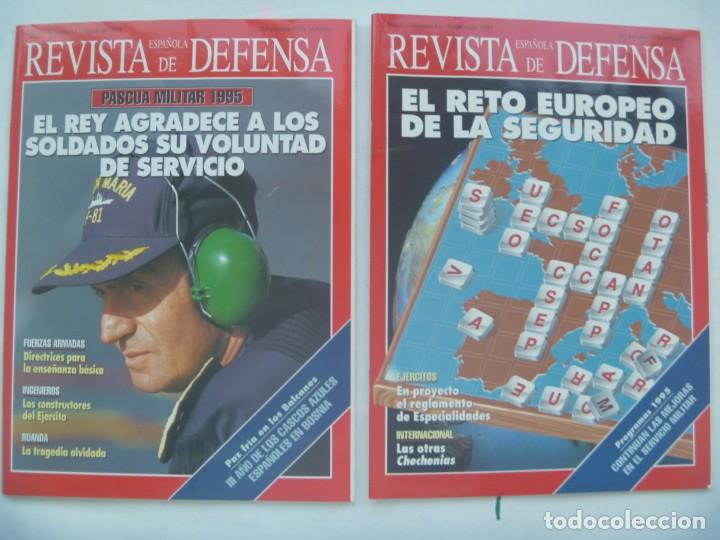 Militaria: LOTE 2 REVISTAS ESPA&Ntilde;OLA DE DEFENSA , N&ordm; 83 Y 84 , ENERO Y FEBRERO 1995