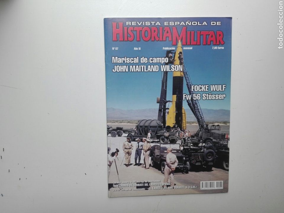 Militaria: REVISTA DE HISTORIA MILITAR / N&ordm; 87 / A&Ntilde;O IX / FOCKE WULF FW 56 STOSSER