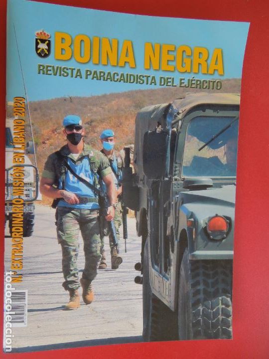 Militaria: BOINA NEGRA , REVISTA PARACAIDISTA DEL EJERCITO N&ordm; EXTRAORDINARIO MISION EN LIBANO 2020