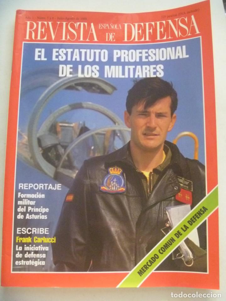 Militaria: REVISTA ESPA&Ntilde;OLA DE DEFENSA , N&ordm; 5 - 6 , JULIO - AGOSTO 1988