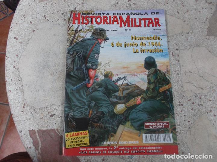 Military Antiques: revista espa&ntilde;ola historia militar n&ordm; 48, n&ordm; especial, normandia ,6 de junio de 1944 la invasion