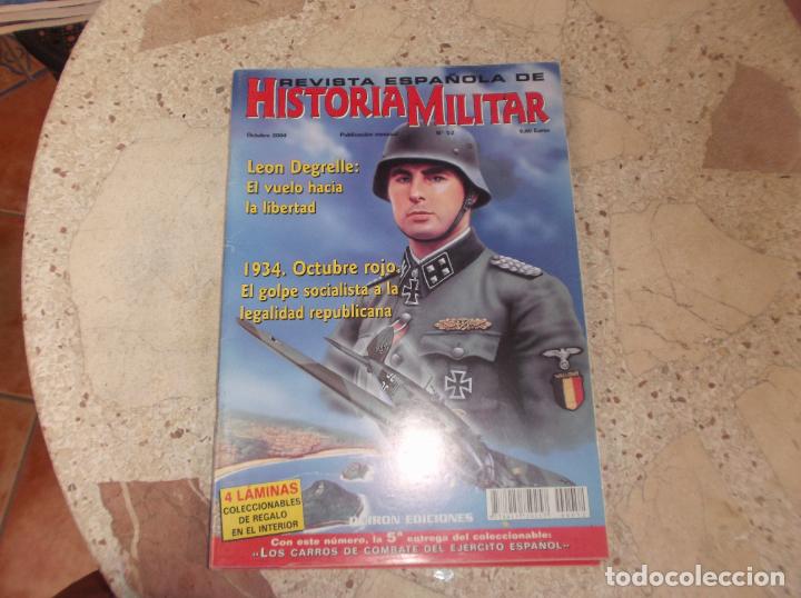 Military Antiques: revista espa&ntilde;ola historia militar n&ordm; 52, 1934, octubre rojo, leon degrelle el vuelo hacia la liberta