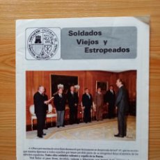 Militaria: REVISTA SOLDADOS VIEJOS Y ESTROPEADOS 1991. Lote 272902468