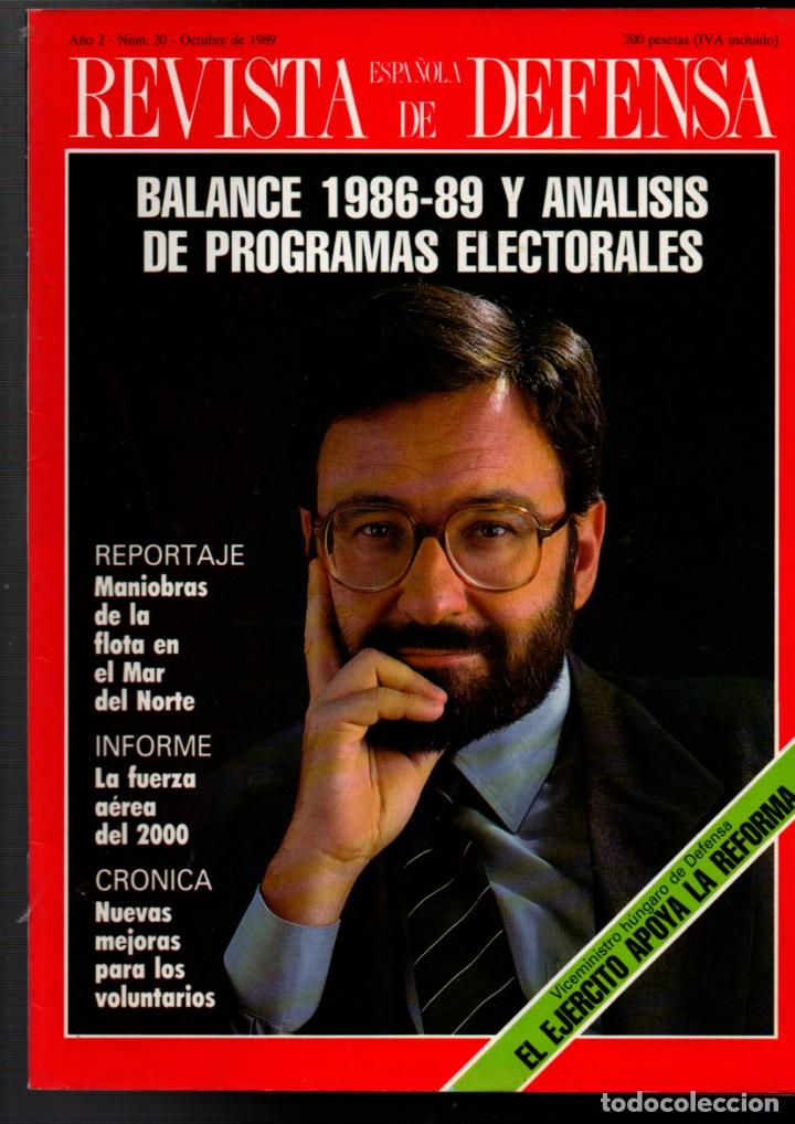 Military Antiques: REVISTA ESPA&Ntilde;OLA DE DEFENSA, N&ordm; 20. MANIOBRAS DE LA FLOTA EN EL MAR DEL NORTE OCTUBRE 1989
