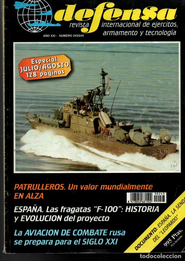 Military Antiques: DEFENSA, REVISTA INTERNACIONAL DE EJERCITOS, ARMAMENTO Y TECNOLOGIA N&ordm; 243/244. VER DESCRIPCION..
