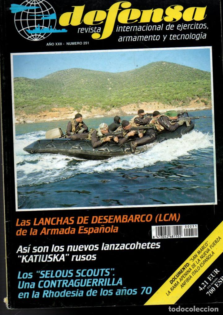 Military Antiques: DEFENSA, REVISTA INTERNACIONAL DE EJERCITOS, ARMAMENTO Y TECNOLOGIA N&ordm; 251. VER DESCRIPCION..