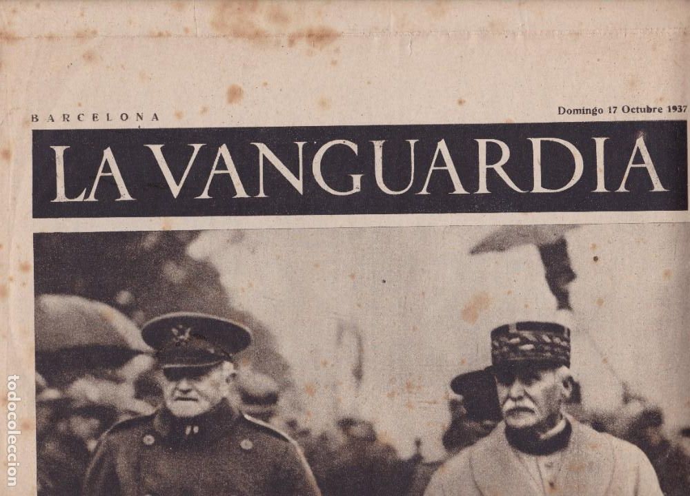 Militaria: Vanguardia 17/10/37 guerra civil una nueva ciudad infantil para los ni&ntilde;os acogidos en catalu&ntilde;a