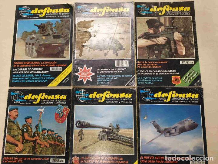 Military Antiques: Lote 6 revistas Defensa