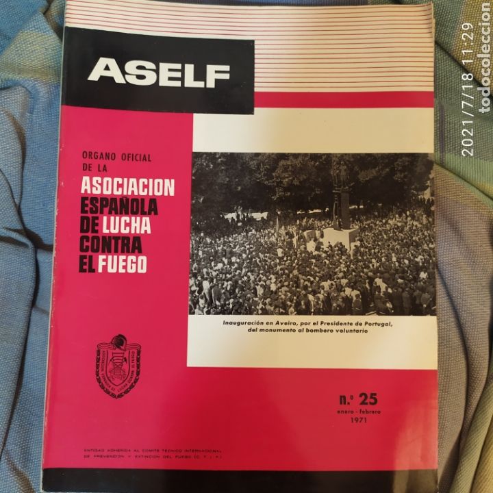 Militaria: revista bomberos aself n&ordm; 25