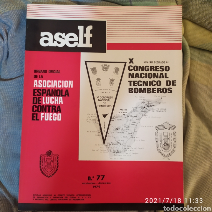 Militaria: revista bomberos aself n&ordm; 77