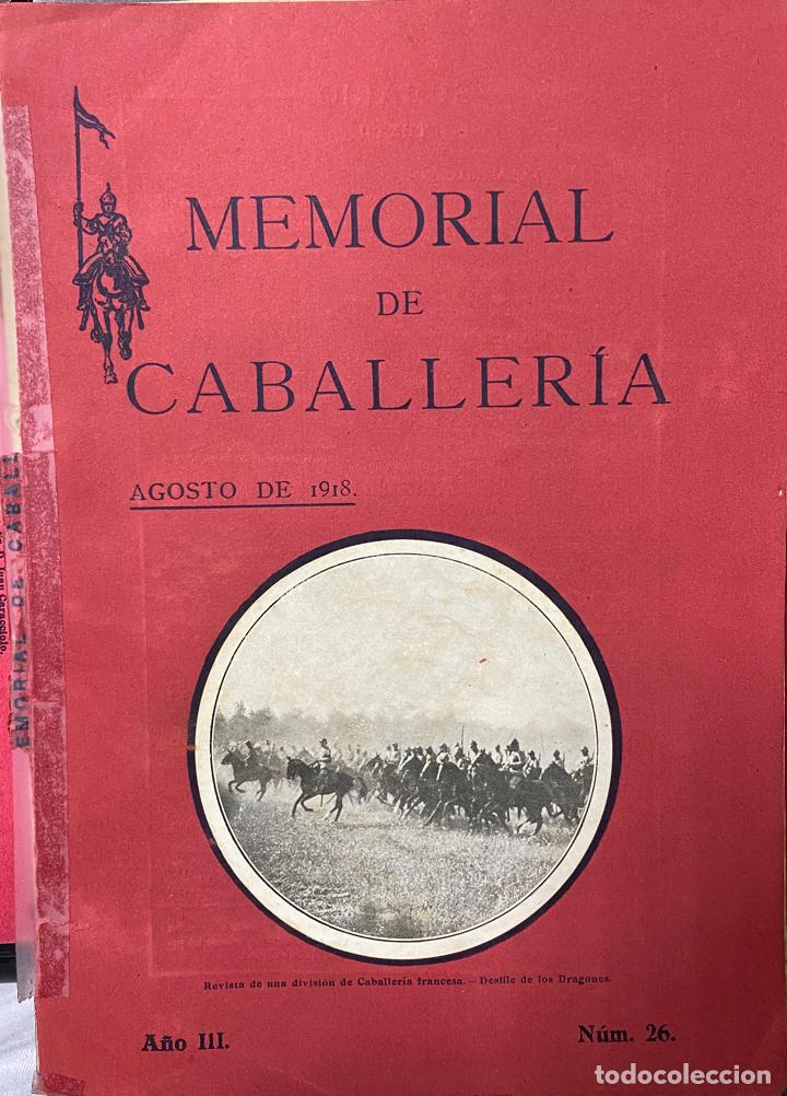 Military Antiques: REVISTA MEMORIAL DE CABALLER&Iacute;A A&Ntilde;O I N&Uacute;M. 3 SEPTIEMBRE DE 1916. SUMARIO