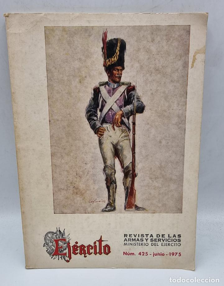 Militaria: REVISTA DE LAS ARMAS Y SERVICIOS. ED. EJERCITO. NUM, 425. MADRID, 1958. PAGS: 88.