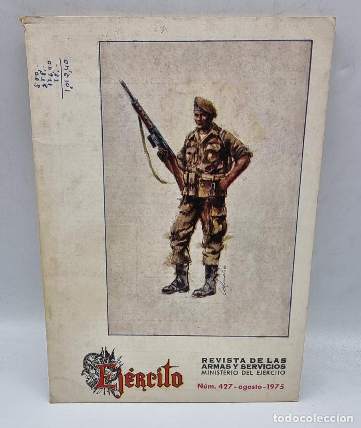 Militaria: REVISTA DE LAS ARMAS Y SERVICIOS. ED. EJERCITO. NUM, 427. MADRID, 1958. PAGS: 88.