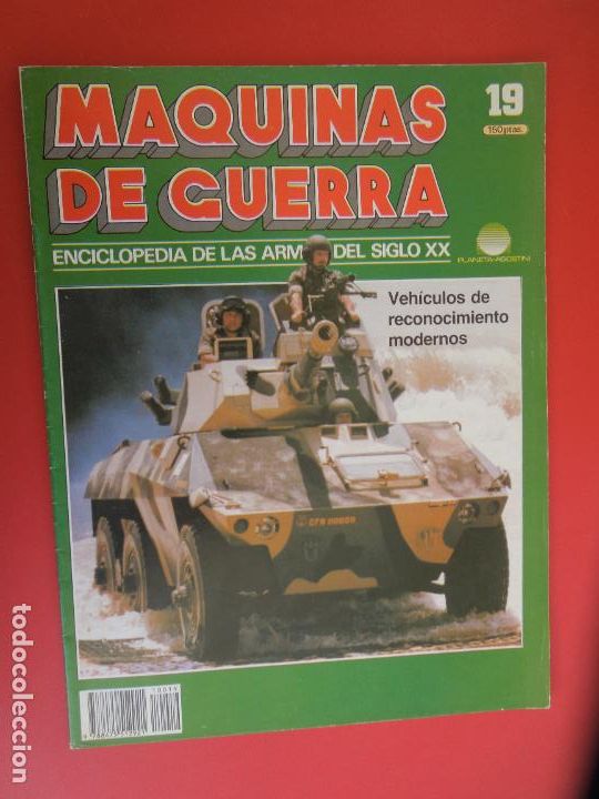 Militaria: MAQUINAS DE GUERRA N&ordm; 19 ENCICLOPEDIA DE LAS ARMAS DEL SIGLO XX- VEHICULOS DE RECONOCIMIENTO