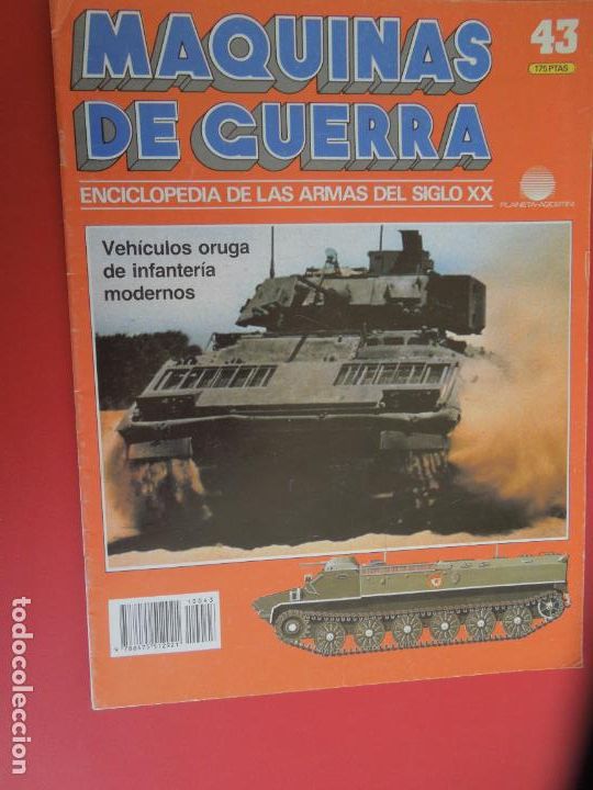 Militaria: MAQUINAS DE GUERRA N&ordm; 43 ENCICLOPEDIA DE LAS ARMAS DEL SIGLO XX-VEHICULOS ORUGA
