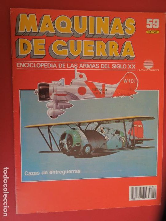 Militaria: MAQUINAS DE GUERRA N&ordm; 59 ENCICLOPEDIA DE LAS ARMAS DEL SIGLO XX- CAZAS DE ENTREGUERRAS