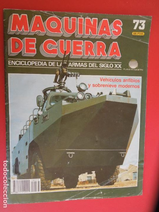Militaria: MAQUINAS DE GUERRA N&ordm; 73 ENCICLOPEDIA DE LAS ARMAS DEL SIGLO XX- VEHICULOS ANFIBIOS