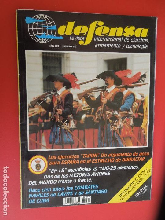 Militaria: DEFENSA REVISTA INTERNACINAL DE EJERCITOS N&ordm; 242 - VER INDICE