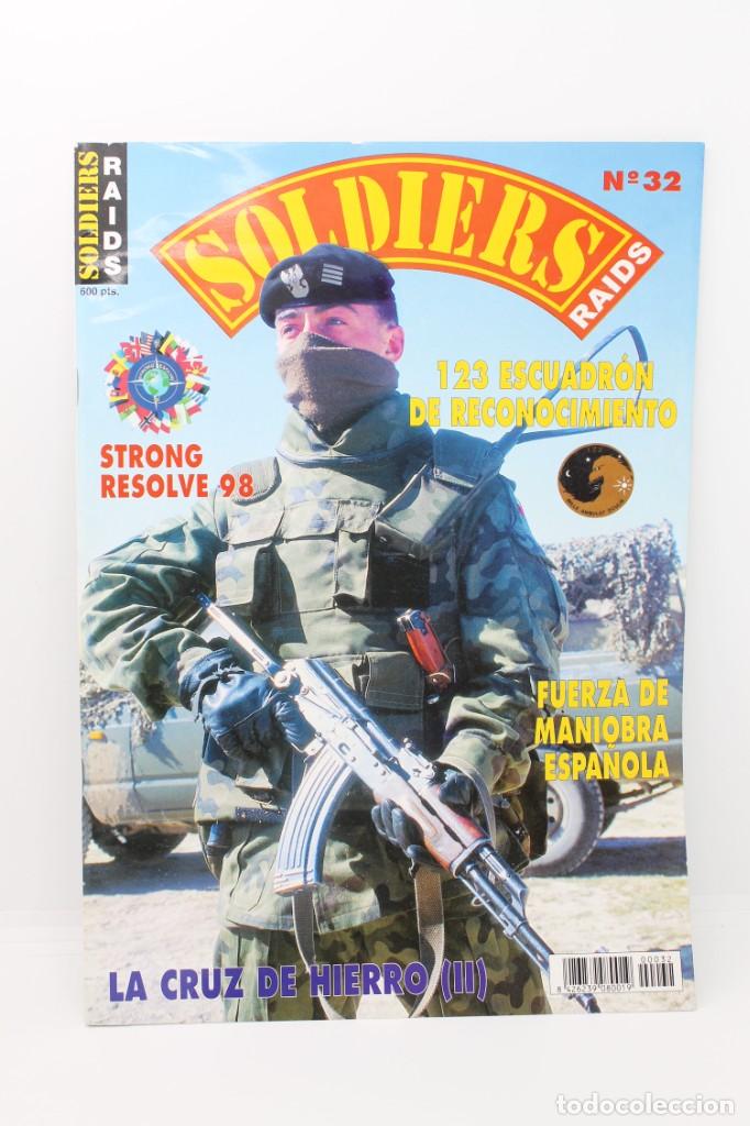 Militaria: revista SOLDIERS RAIDS N&ordm; 32