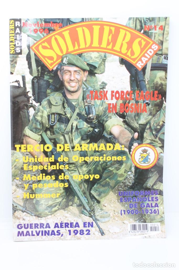 Militaria: revista SOLDIERS RAIDS N&ordm; 14 noviembre 1996