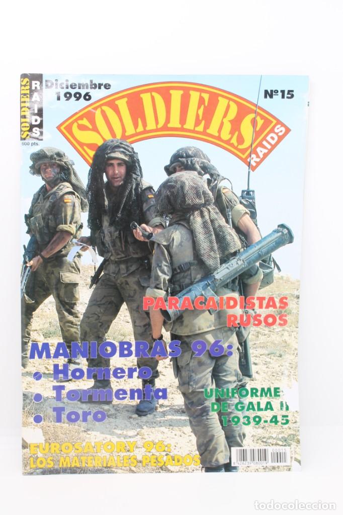 Militaria: revista SOLDIERS RAIDS N&ordm; 15 diciembre 1996