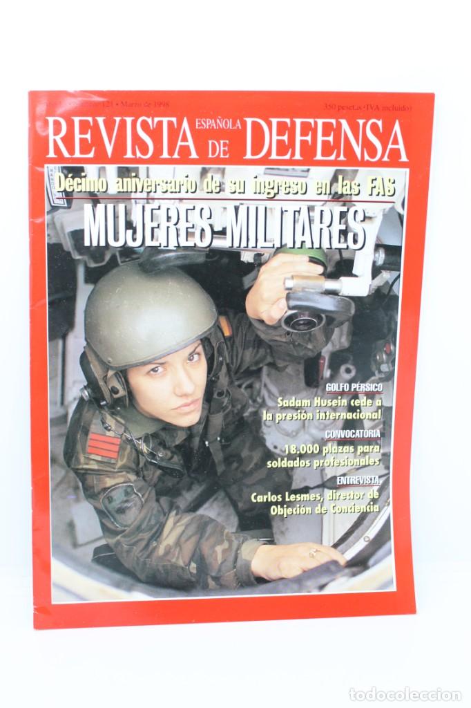 Militaria: revista ESPA&Ntilde;OLA DE DEFENSA N&ordm; 121 marzo 1998 MUJERES MILITARES