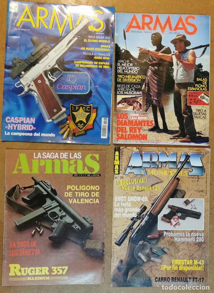 Militaria: REVISTA ARMAS 63 ,147 LA SAGA DE LAS ARMAS 4. ARMAS Y MUNICIONES 35. A&Ntilde;OS 80