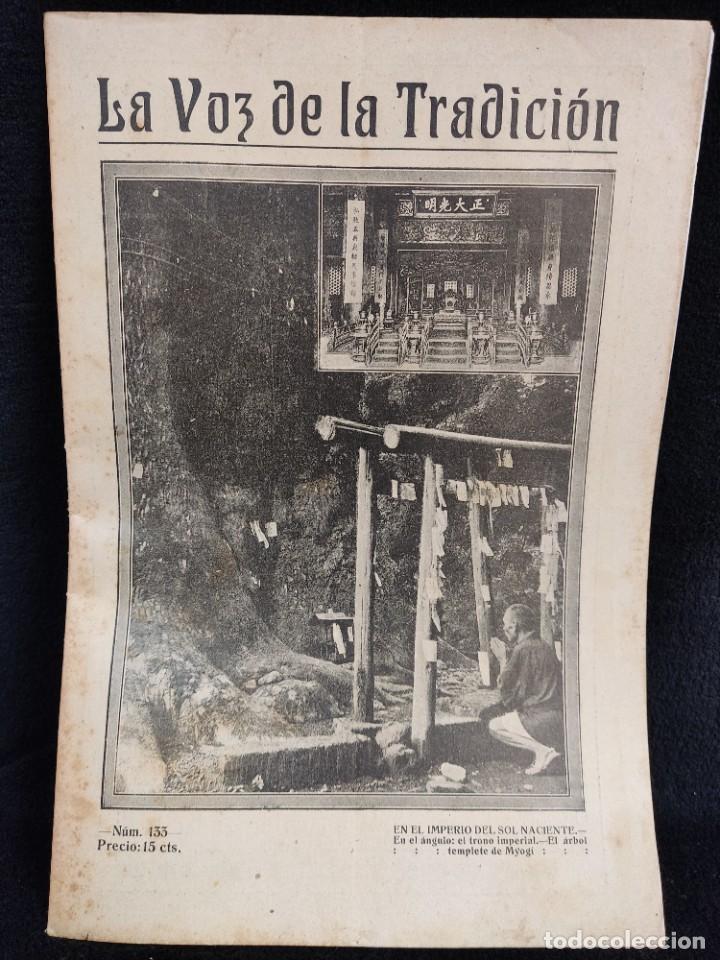 Military Antiques: Revista Carlista, La voz de la tradici&oacute;n. N&deg;133, 1913