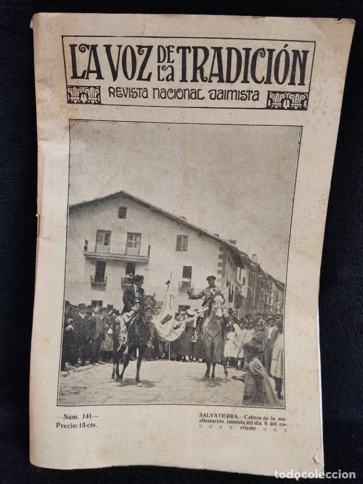 Military Antiques: Revista Carlista, La voz de la tradici&oacute;n. N&deg;141, 1913