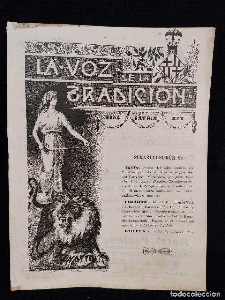 Military Antiques: Revista Carlista, La voz de la tradici&oacute;n. N&deg;55, 1911