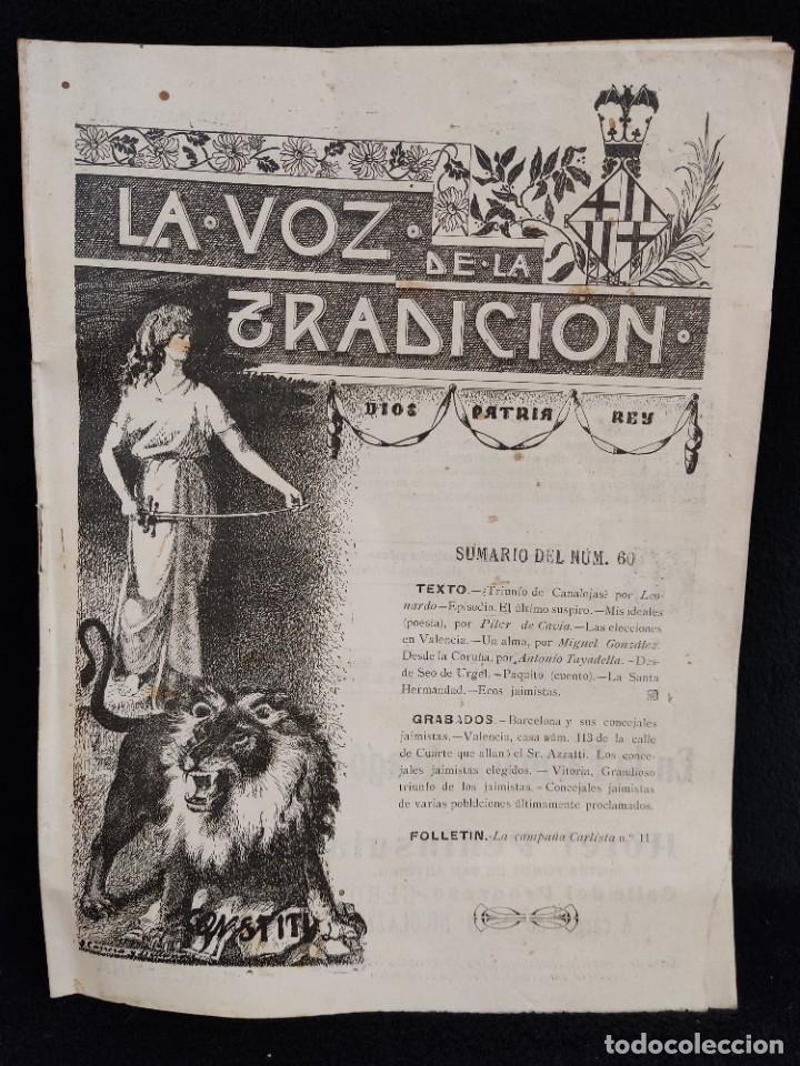 Military Antiques: Revista Carlista, La voz de la tradici&oacute;n. N&deg;60, 1911.