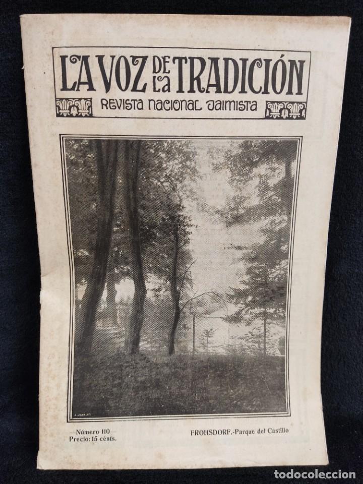 Military Antiques: Revista Carlista, La voz de la tradici&oacute;n. N&deg;110, 1912