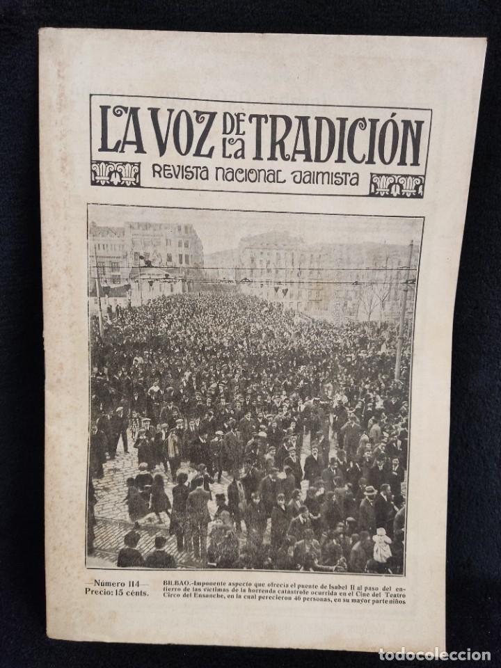 Military Antiques: Revista Carlista, La voz de la tradici&oacute;n. N&deg;114, 1912
