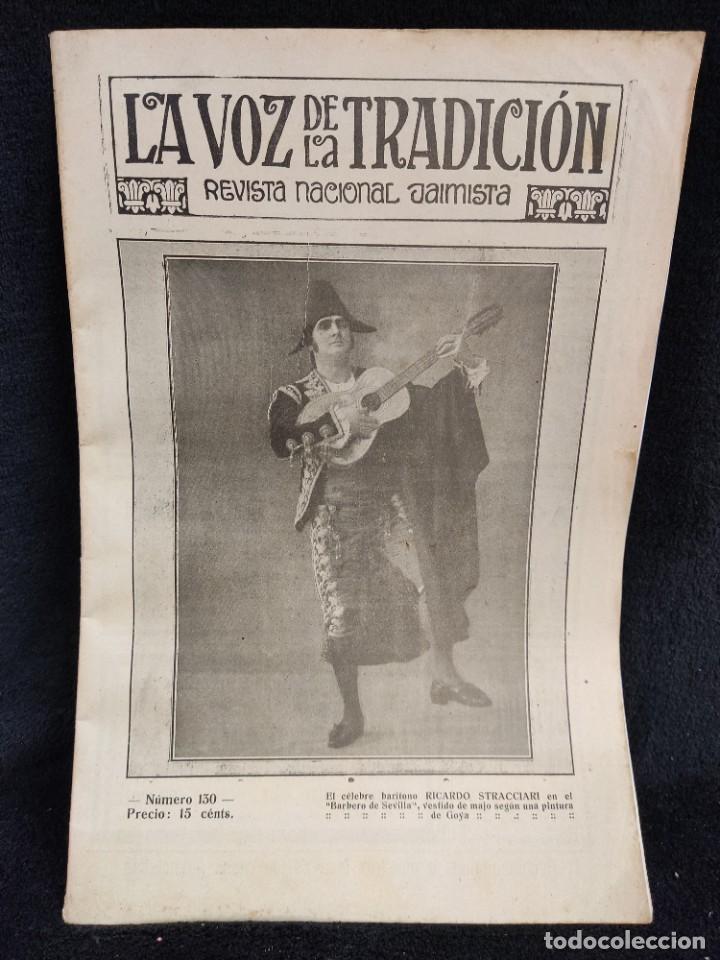 Military Antiques: Revista Carlista, La voz de la tradici&oacute;n. N&deg; 130, 1912