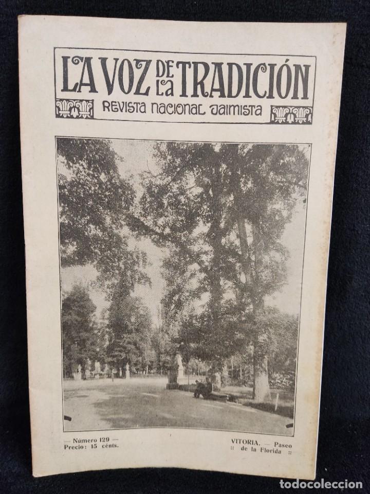 Military Antiques: Revista Carlista, La voz de la tradici&oacute;n. N&deg; 129, 1912