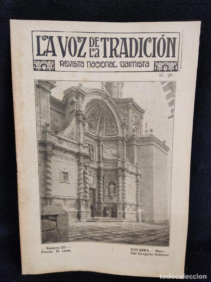 Militaria: Revista Carlista, La voz de la tradici&oacute;n. N&deg; 123, 1913