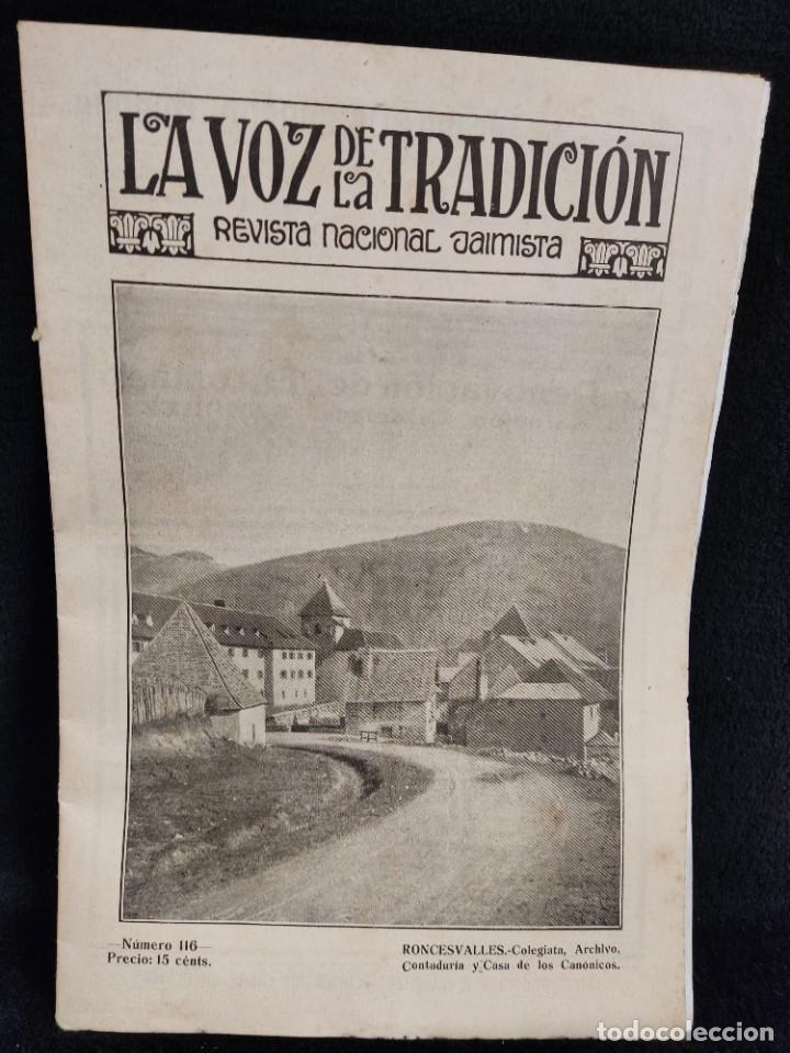 Militaria: Revista Carlista, La voz de la tradici&oacute;n. N&deg; 116, 1912