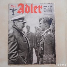 Militaria: REVISTA DER ADLER Nº 5 AÑO 1941 IDIOMA ALEMAN Y ESPAÑOL LUFTWAFFE WW2. Lote 291415573