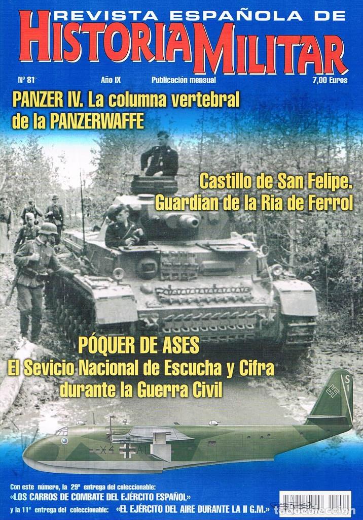 Militaria: Revista espa&ntilde;ola de historia militar numero 81 Panzer IV **