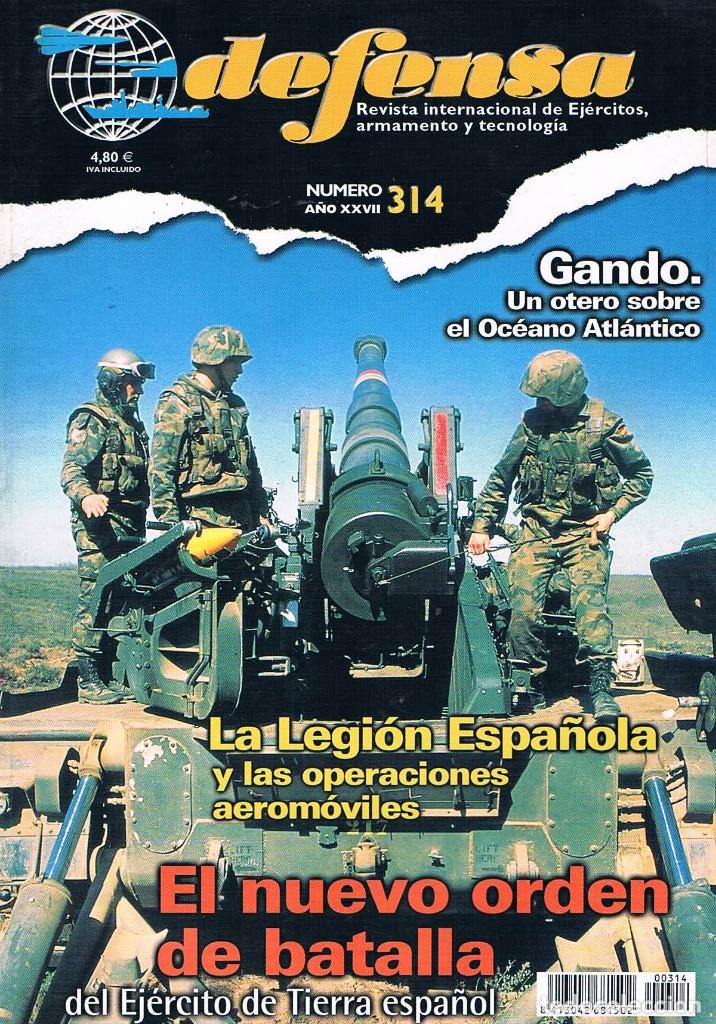 Militaria: Revista militar Defensa numero 314 la legion espa&ntilde;ola y las operaciones aeromoviles **