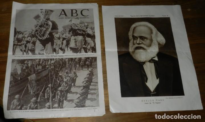 Militaria: ABC. DIARIO REPUBLICANO DE IZQUIERDAS. 20 DE JUNIO DE 1937. GUERRA CIVIL. SON LAS PORTADAS Y LA LAMI