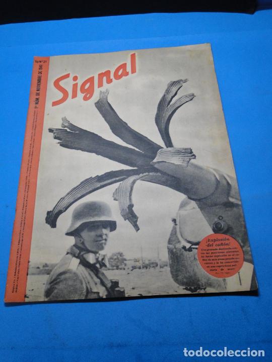Militaria: REVISTA SIGNAL N&Uacute;MERO DE NOVIEMBRE 1941- N&ordm; 21