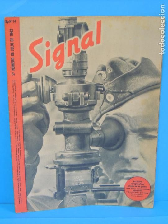 Militaria: REVISTA SIGNAL 2&ordm; N&Uacute;MERO - 1942- N&ordm; 14