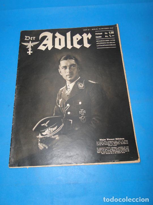 Militaria: DER ADLER .HEFT 21 - BERLIN ,15 .OKTOBER 1940