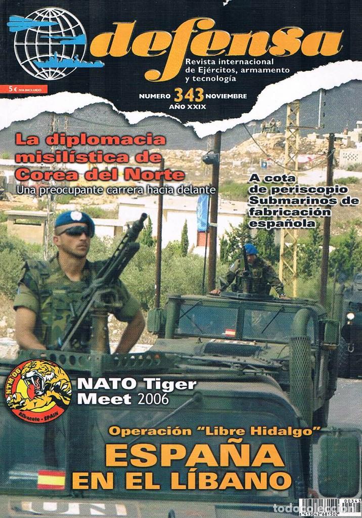 Militaria: Revista militar Defensa numero 343 Espa&ntilde;a en el Libano **
