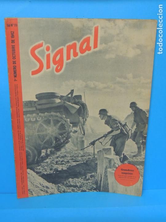 Militaria: REVISTA SIGNAL PRIMER N&Uacute;MERO DE OCTUBRE DE 1942- N&ordm; 19