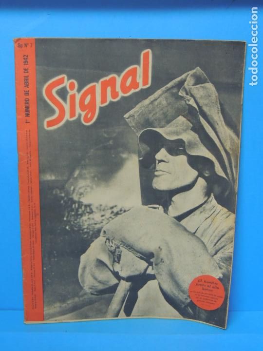 Militaria: REVISTA SIGNAL PRIMER N&Uacute;MERO DE ABRIL DE 1942- N&ordm; 7
